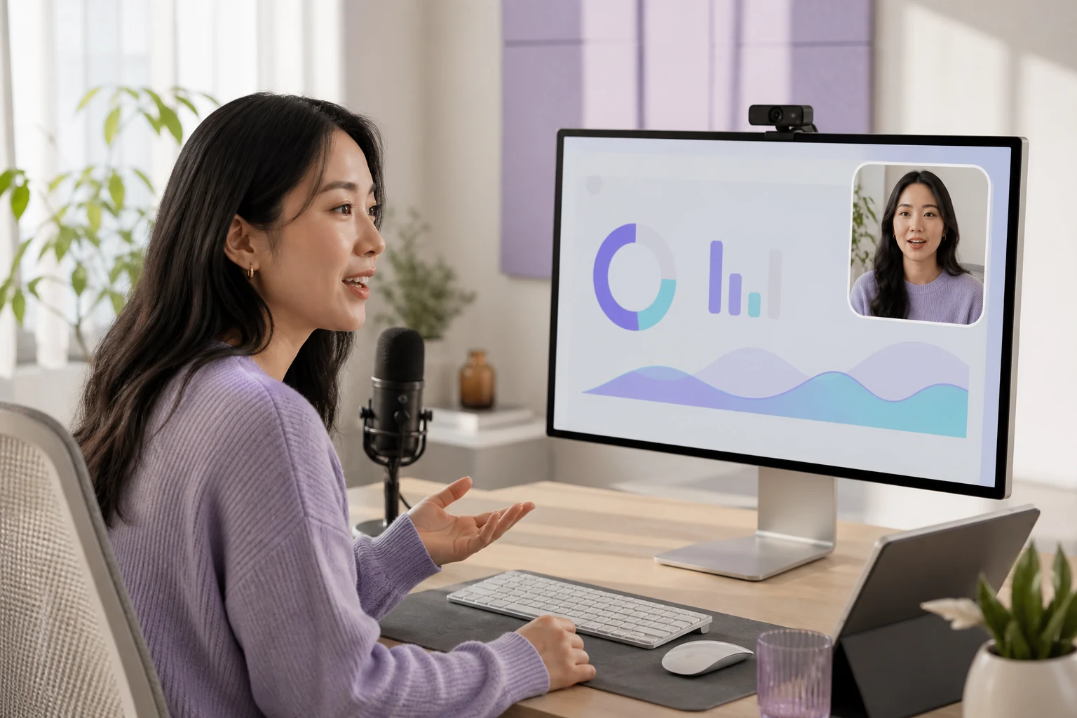 PiP Studio 摄像头置顶悬浮窗讲解场景